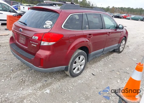 2011 Subaru Outback 2.5I Premium из США, поврежденный, VIN 4S4BRBCC4B3330771